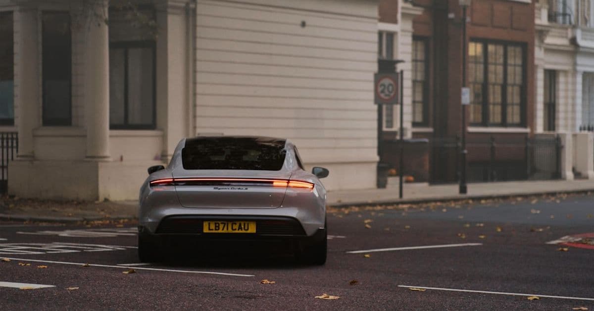 Mayfair street in prime central London