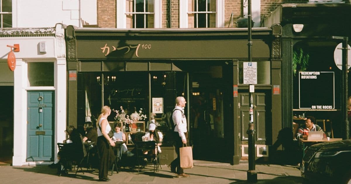 London high-street retail exterior, commercial asset type commonly affected by tenant CVAs and short lease cycles