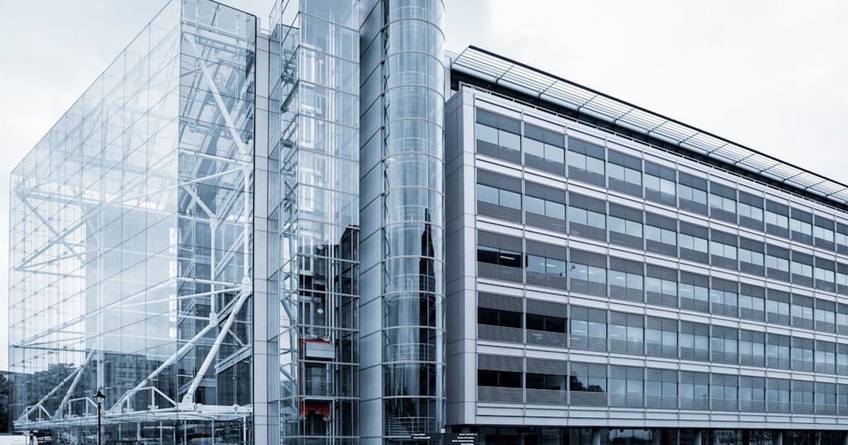 London office building facade used by professional services firms